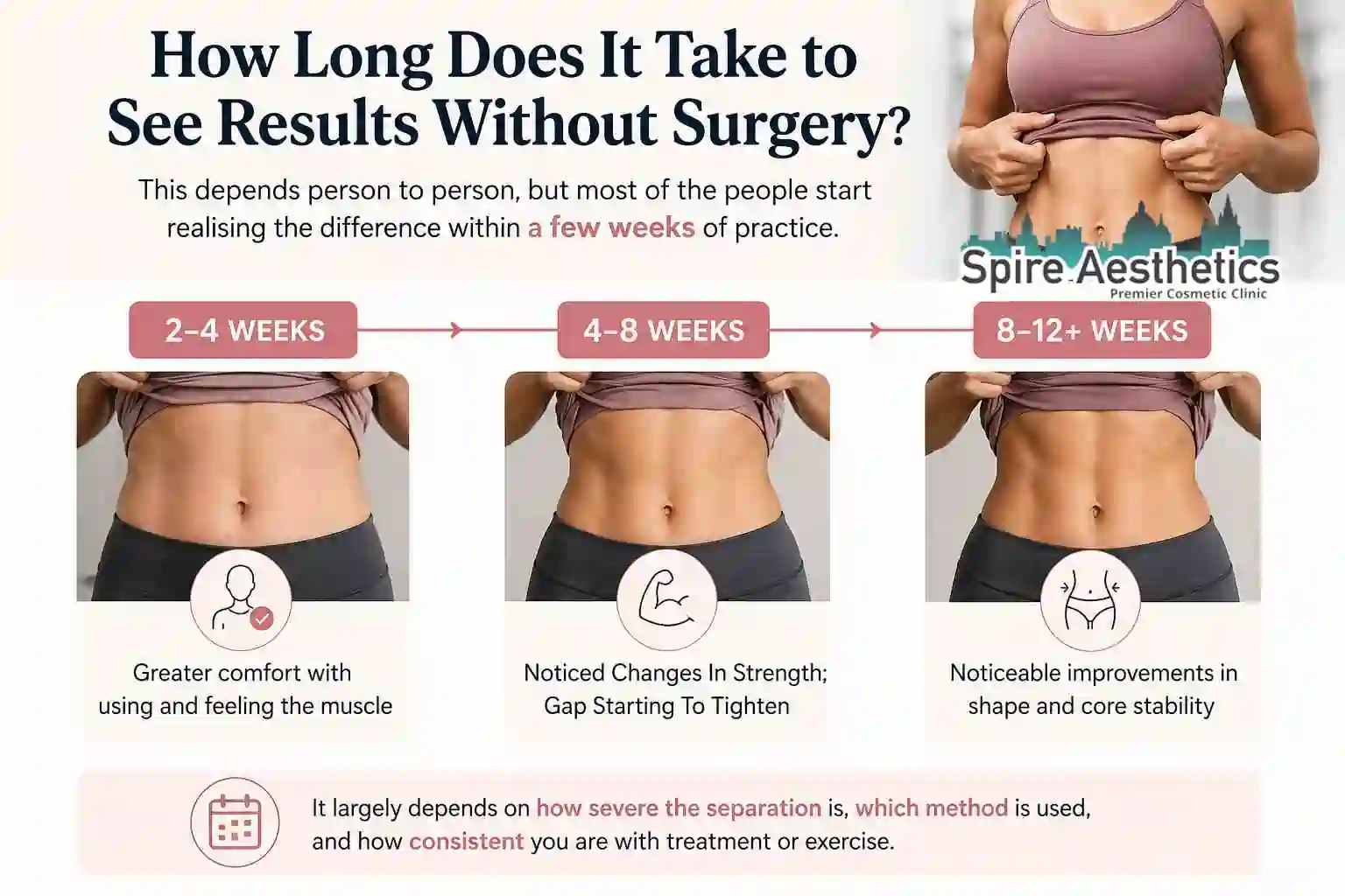 How Long Does It Take to See Results Without Surgery Hayes?
