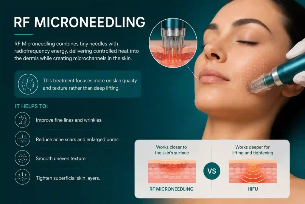 What Does RF Microneedling Do That HIFU Alone Cannot Hayes