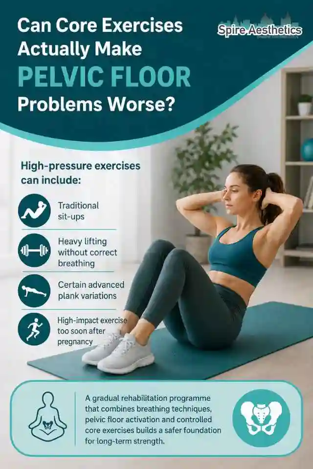 Can Strengthening Your Core Alone Actually Make Pelvic Floor Problems Worse Hayes?